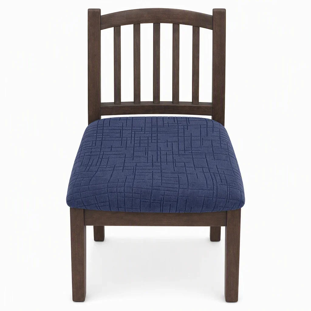 Snugseat – Tieless Stretch Jacquard Dining Chair Cover