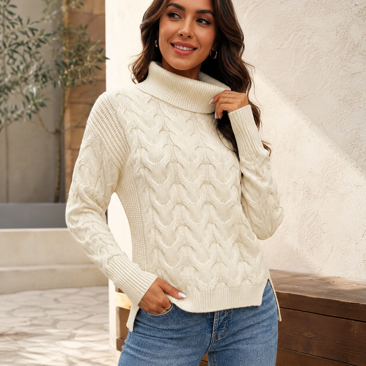 ELLA - Long Sleeve High Neck Jumper