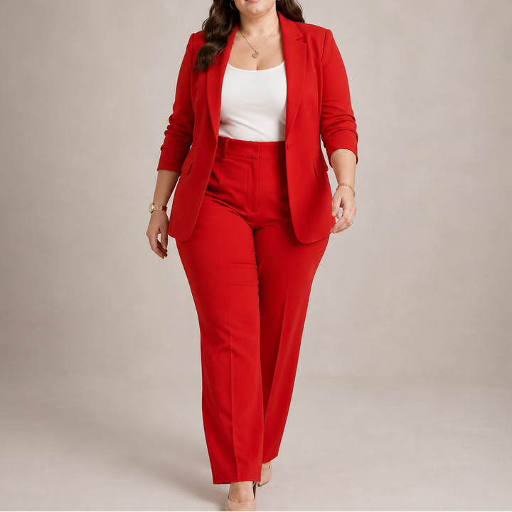 Tailorra – 3D Jacquard Blazer And Trouser Set