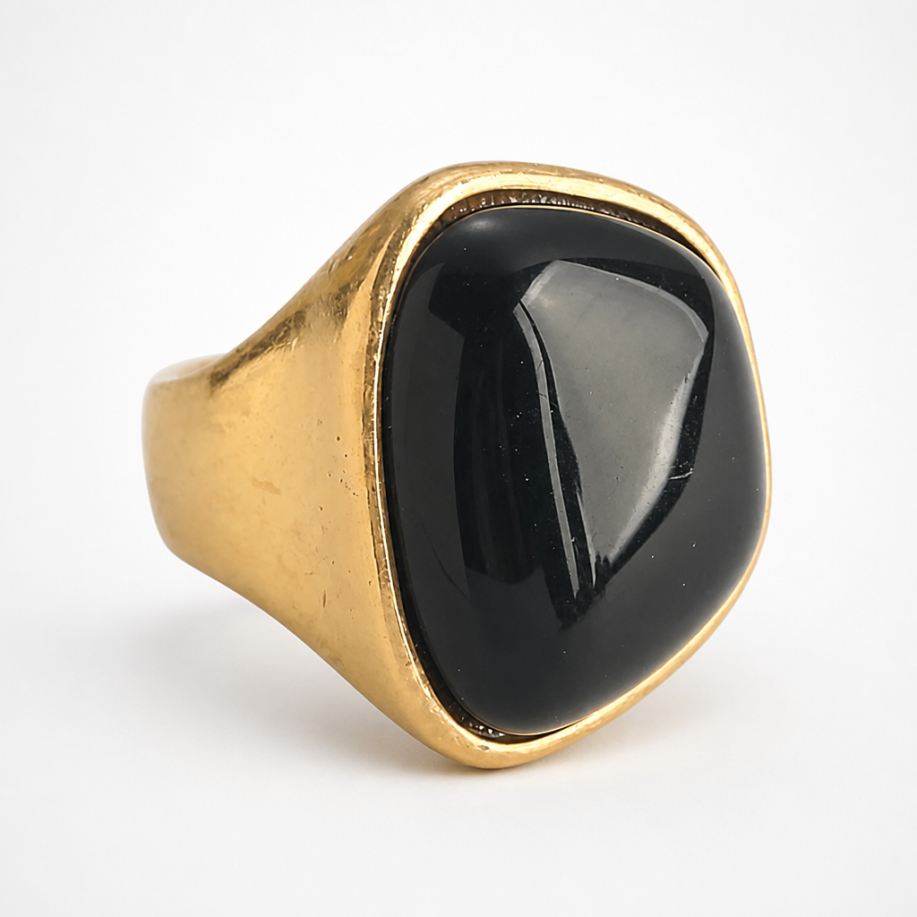 Tavialuxe – Open Band Agate Ring That Doesn&