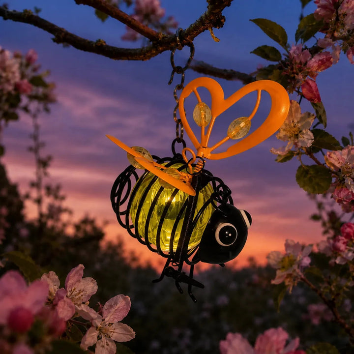 Beeloom – Solar Hanging Bee Lamp for Garden