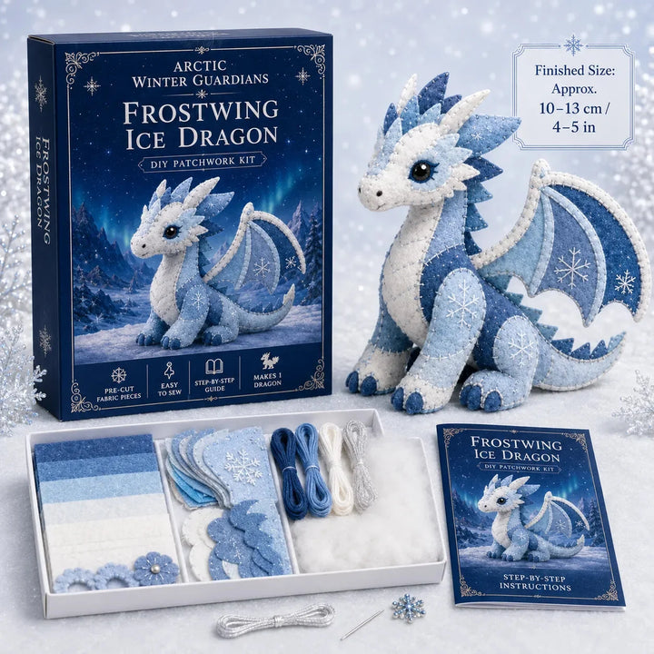 Stitchling – Winter Guardian DIY Felt Sewing Kit for Beginners